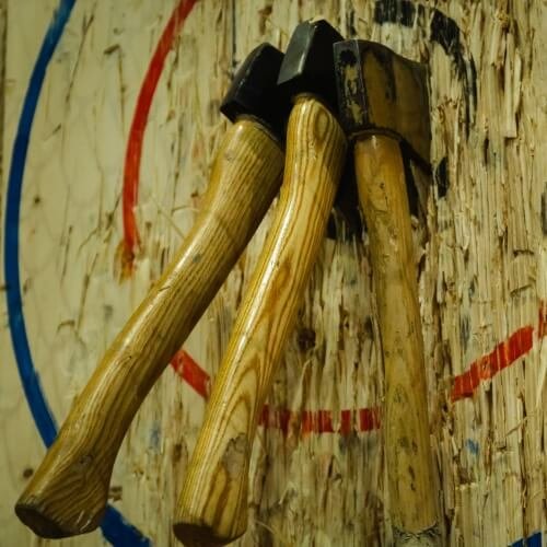 Cardiff Stag Activities Axe Throwing