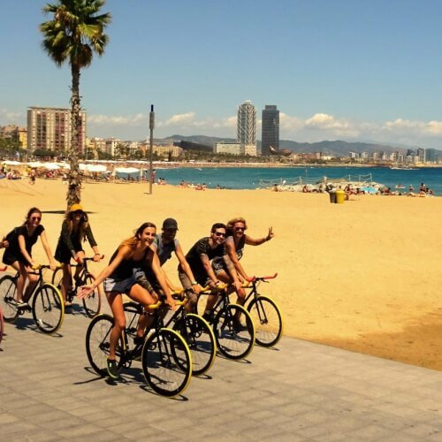 Bike Tour Barcelona Stag