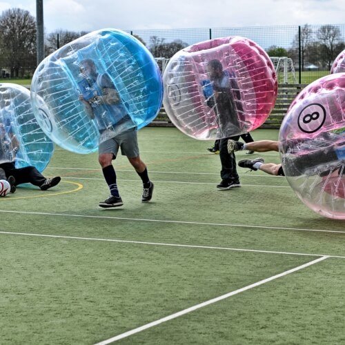 Mobile Bubble Football London Stag