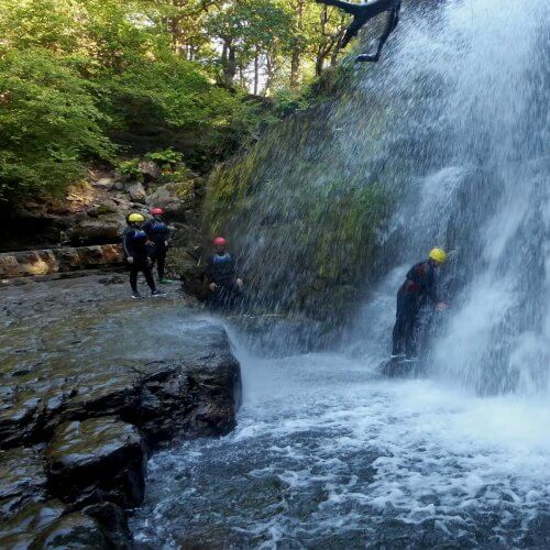 Cardiff Hen Do Activities Canyoning