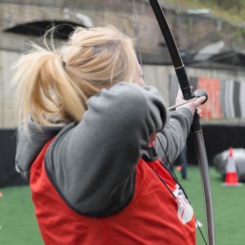Edinburgh Hen Activities Combat Archery