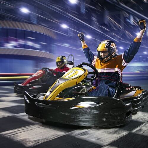 Cardiff Stag Do Activities Indoor Karting Grand Prix