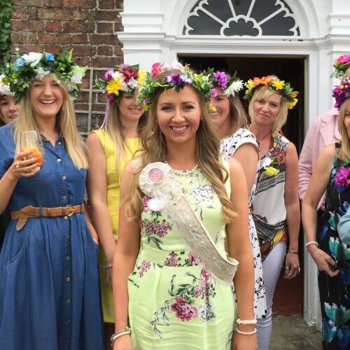 Bournemouth Hen Do Activities Mobile Flower Crowns