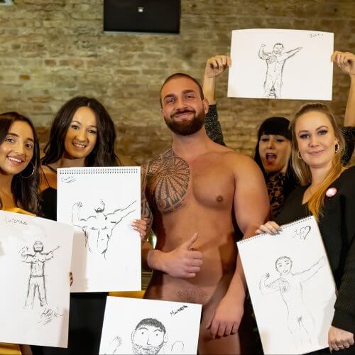 Liverpool Hen Activities Nude Life Drawing
